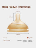 Load image into Gallery viewer, Thyseed Anti-Colic Natural Baby Bottles Nipple