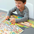 Load image into Gallery viewer, PETIT COLLAGE Roads & Rails Sticker Activity Set