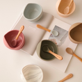 Load image into Gallery viewer, Kawaii&Born Kids BPA-free Food-safe Silicone Bowl and Spoon Multi color