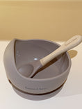 Load image into Gallery viewer, Kawaii&Born Kids BPA-free Food-safe Silicone Bowl and Spoon Multi color