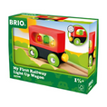 Load image into Gallery viewer, BRIO My First Railway Light Up Wagon