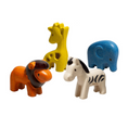 Load image into Gallery viewer, Plan Toys Wild Animals Set