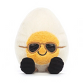 Load image into Gallery viewer, JELLYCAT AMUSEABLE BOILED EGG CHIC CREAM 12X12X19CM