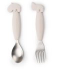 Load image into Gallery viewer, Done by Deer Easy-Grip Spoon 2 Piece Set-sand