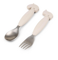Load image into Gallery viewer, Done by Deer Easy-Grip Spoon 2 Piece Set-sand