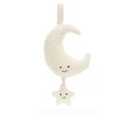 Load image into Gallery viewer, Jellycat Musical Pull Amuseables Moon 28cm