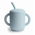 Load image into Gallery viewer, Mushie Training Cup & Straw