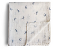 Load image into Gallery viewer, Mushie Muslin Swaddle Blanket