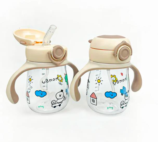 Ubmom Tritan daily one touch straw cup 260ml