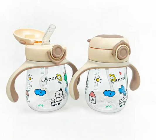 Ubmom Tritan daily one touch straw cup 260ml