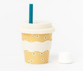 Load image into Gallery viewer, Yellow Daisy Babychino Cup