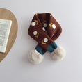 Load image into Gallery viewer, Kids' Winter Fleece Cross Scarf