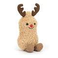 Load image into Gallery viewer, Jellycat Amuseables Peanut Reindeer 15cm