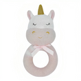 Load image into Gallery viewer, Kenzie the Unicorn Knitted Rattle