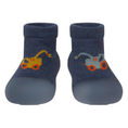 Load image into Gallery viewer, TOSHI ORGANIC HYBRID WALKING SOCKS JACQUARD EARTHMOVER