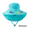 Load image into Gallery viewer, Lemonkids hat-sunhat-Lake placid blue-Dinosaur (Size L)