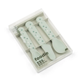 Load image into Gallery viewer, Done by Deer Foodie Happy Dots Cutlery Set (Powder/Blue/Green)