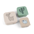 Load image into Gallery viewer, Done by Deer Snack Box 3 Piece Sets (Powder/Blue/Sand)