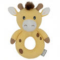 Load image into Gallery viewer, Noah the Giraffe Knitted Rattle