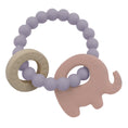 Load image into Gallery viewer, PLAYGROUND Silicone Elephant Teether - Lilac