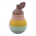 Load image into Gallery viewer, PLAYGROUND Silicone Pear Stacking Puzzle