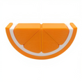 Load image into Gallery viewer, PLAYGROUND Silicone Orange Puzzle