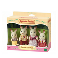 Load image into Gallery viewer, SYLVANIAN FAMILIES CHOCOLATE RABBIT FAMILY