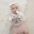 Load image into Gallery viewer, Ella the Elephant Knitted Rattle