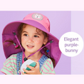 Load image into Gallery viewer, Lemonkids hat-sunhat-Elegant purple-Bunny (Size S)
