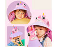 Load image into Gallery viewer, Lemonkids hat-sunhat-Castle purple-Unicorn (Size L)