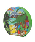 Load image into Gallery viewer, EurekaKids Dinosaur Night Glow In The Dark Puzzle 100pc 6yrs+