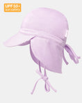 Load image into Gallery viewer, Toshi Flap Cap Baby/Lavender