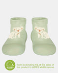Load image into Gallery viewer, Toshi sock shoes koala