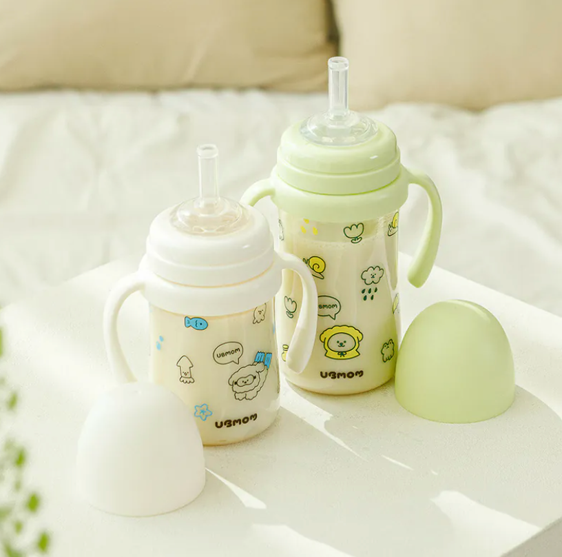 UBMOM Special Edition PPSU Straw Cup - Summer Playtime with Mong -200ml