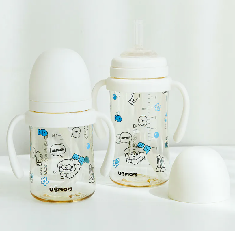 UBMOM Special Edition PPSU Straw Cup - Summer Playtime with Mong -200ml