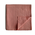 Load image into Gallery viewer, MUSHIE Organic Cotton Muslin Swaddle Blanket