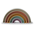 Load image into Gallery viewer, MUSHIE Rainbow Stacker Toy