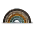 Load image into Gallery viewer, MUSHIE Rainbow Stacker Toy