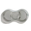 Load image into Gallery viewer, Grosmimi Stainless SUS304 Baby Food Tray with Lid + Silicone Suction