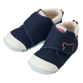 Load image into Gallery viewer, MIKI HOUSE Classic First Shoes “Navy”