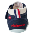 Load image into Gallery viewer, MIKI HOUSE Classic First Shoes “Navy”