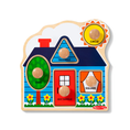 Load image into Gallery viewer, Melissa & Doug First Shapes Jumbo Knob Puzzle - 5 Pieces