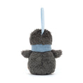 Load image into Gallery viewer, Jellycat Peanut Penguin Decoration 10cm