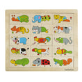 Load image into Gallery viewer, Beleduc Match & Mix Puzzle - Animals(3-6yrs)