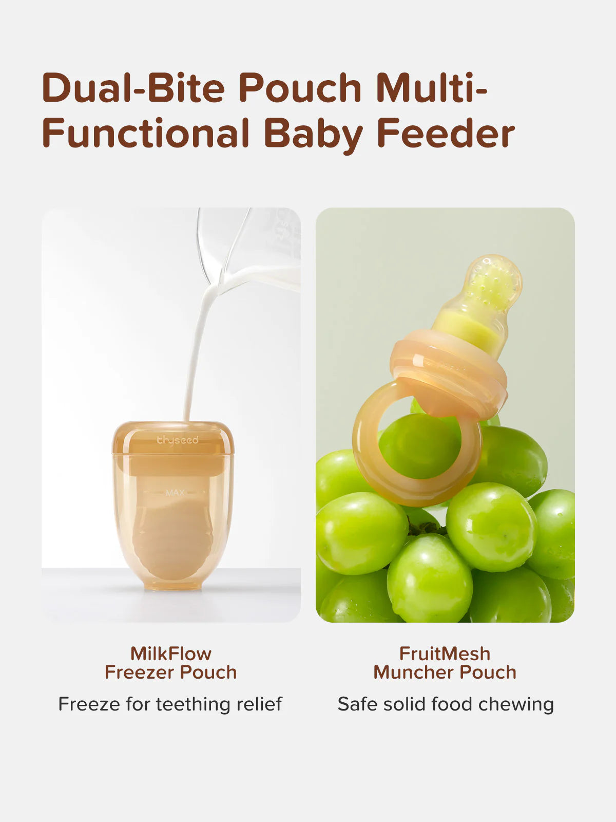 Thyseed Baby Breastmilk Frozen Feeder Set