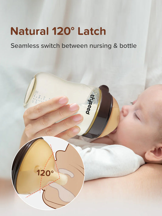 Thyseed PPSU Baby Bottle 240ml – 3 to 7 Months (Amazon Edition)