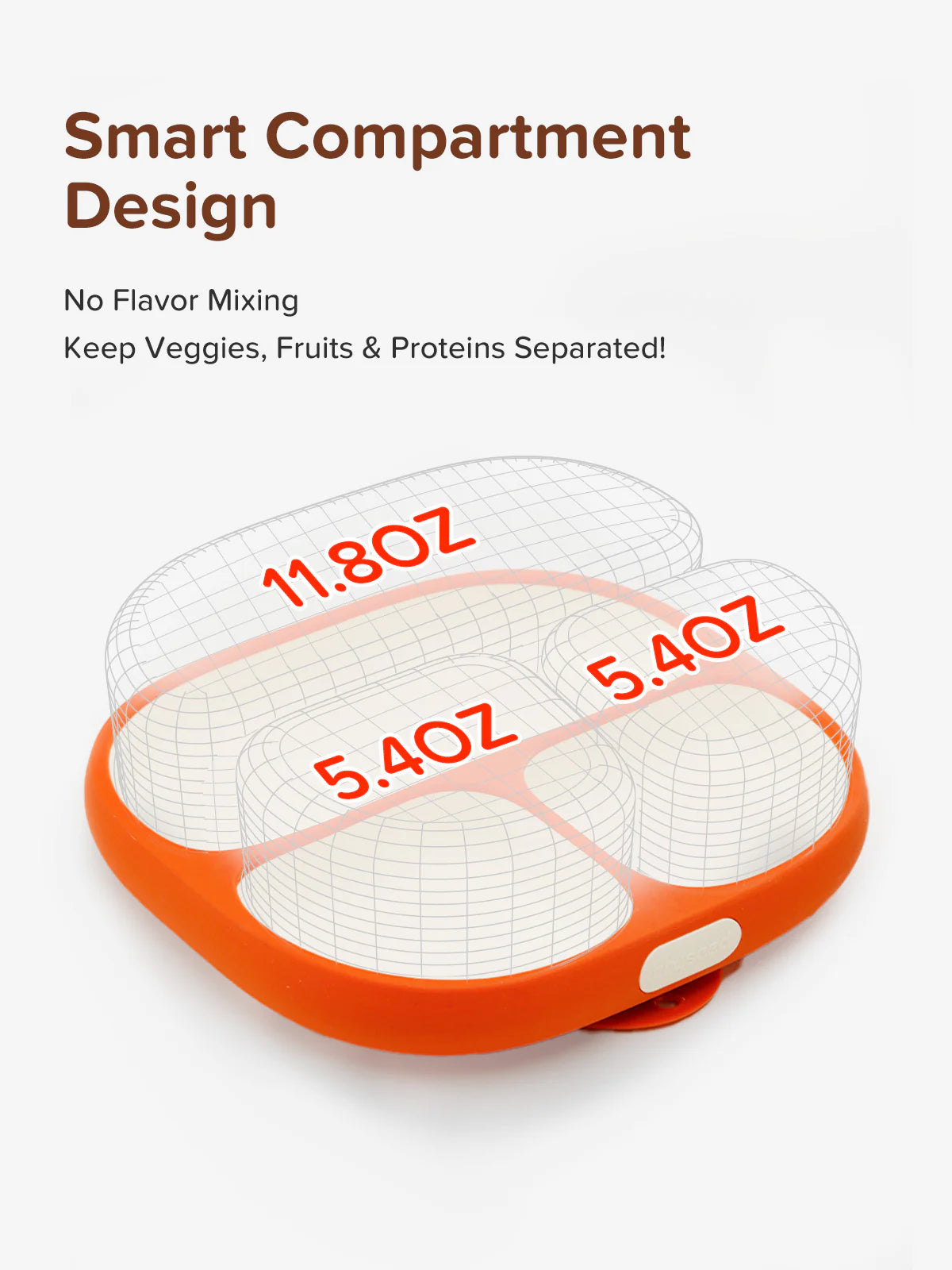 Thyseed Liquid Silicone Baby Feeding Plate