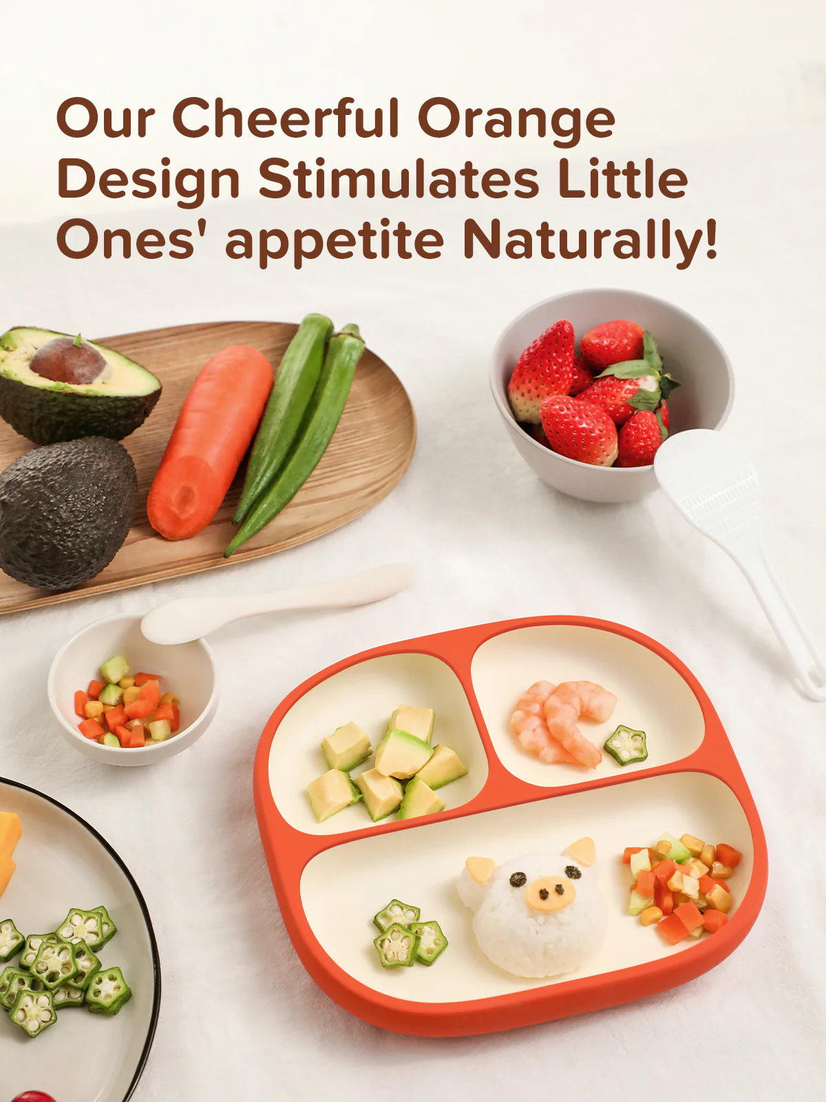 Thyseed Liquid Silicone Baby Feeding Plate