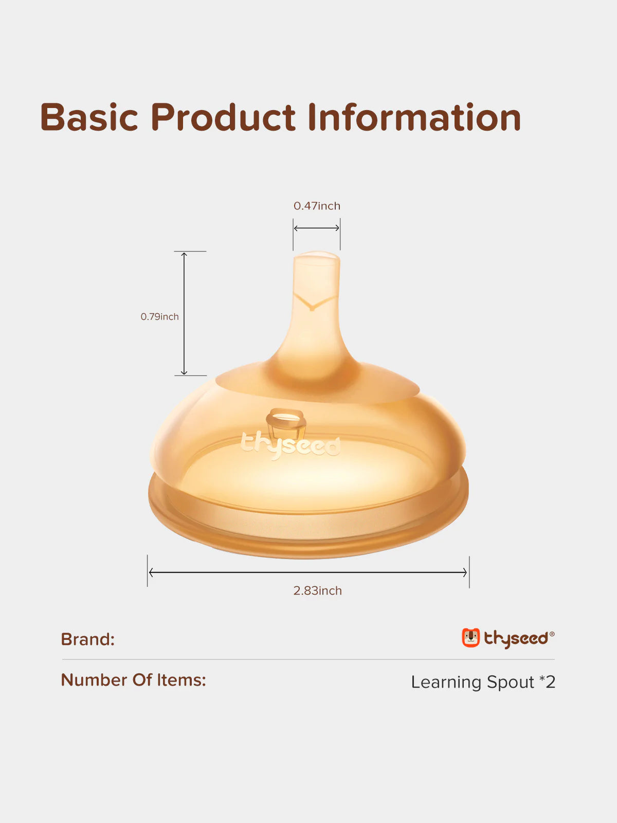 Thyseed Learner Cup Spout