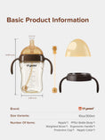 Load image into Gallery viewer, Thyseed PPSU Baby Bottle with Handles 300ml
